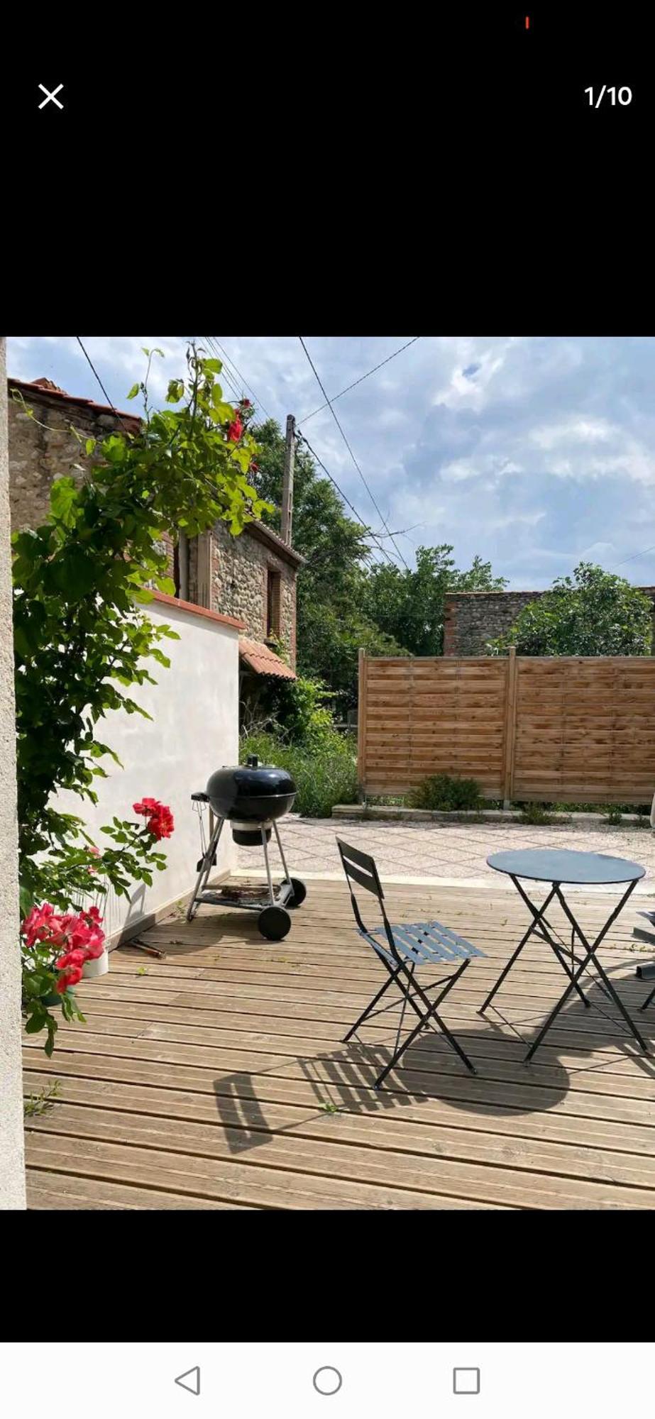Duplex Refait A Neuf Dans Vieille Batisse Villa Prades  Exteriör bild